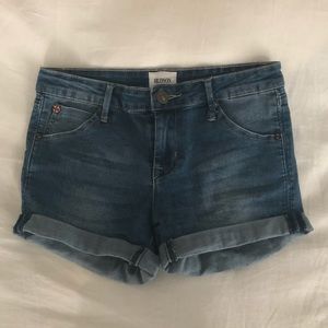 Girls Hudson roll cuff jean shorts